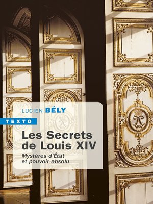cover image of Les secrets de Louis XIV